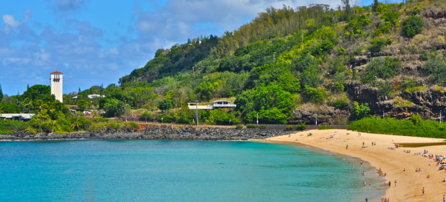 Hang out at Waimea Bay